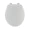 B & K Mayfair by Bemis Caswell Slow Close Round White Plastic Toilet Seat 80SLOW-000 - alternate 1